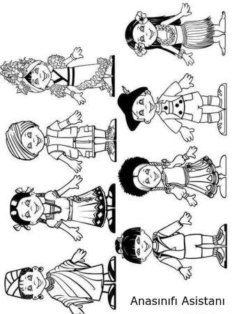 23 Nisan Dünya Çocukları Boyama