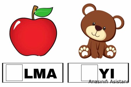 Eksik Harfleri Bulalım!