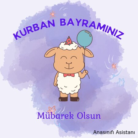 Kurban Bayramı Hediye-Etiket Öneri