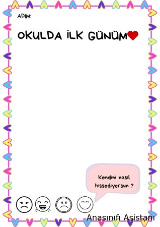 Okulda İlk Günüm