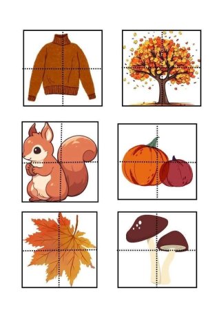 Sonbahar 4 Puzzle Çalışması
